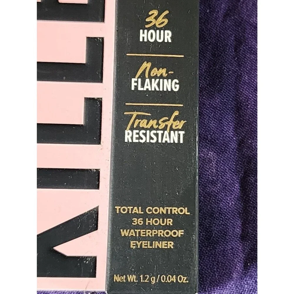 Too Faced Killer Liner 36HR Waterproof Total Control Gel Eye Pencil Color Black